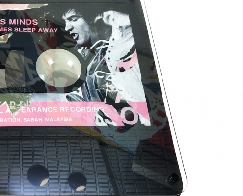 michaelviviani supicious mind cassette tape table