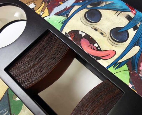 michaelviviani cassette tape table gorillaz